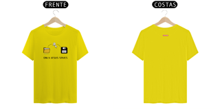 Nome do produto 0022 - Camiseta Unissex Only Jesus Saves
