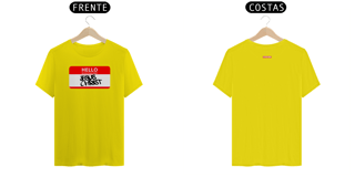Nome do produto 0024 - Camiseta Unissex Hello