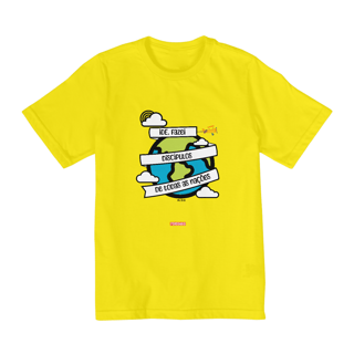 Nome do produto 0011k - Camiseta Infantil Ide