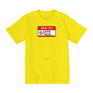 Nome do produto 0012k - Camiseta Infantil Hello kids