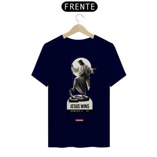 Nome do produto 0014 - Camiseta Unissex Jesus Wins
