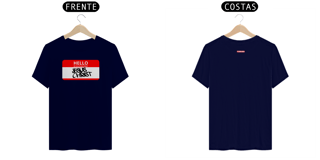 Nome do produto 0024 - Camiseta Unissex Hello