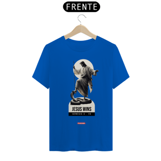 Nome do produto 0014 - Camiseta Unissex Jesus Wins