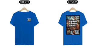 Nome do produto 0043 - Camiseta Unissex CJS Frente e Verso