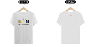 Nome do produto 0022 - Camiseta Unissex Only Jesus Saves