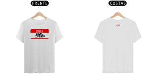 Nome do produto 0024 - Camiseta Unissex Hello