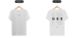 Nome do produto 0031 - Camiseta Unissex Ore