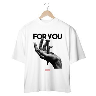 Nome do produto 0039OS - Camiseta Oversized For You