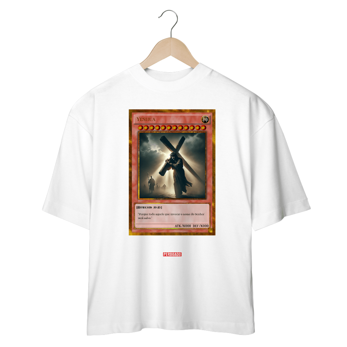 Nome do produto: 0045OS - Camiseta Oversized Yeshua