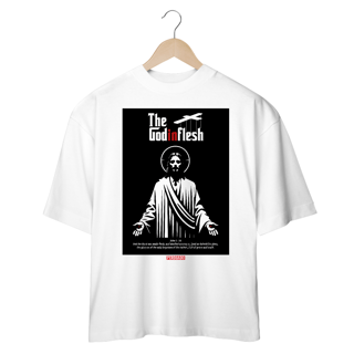 Nome do produto 0054OS - Camiseta Oversized TheGodInFlesh