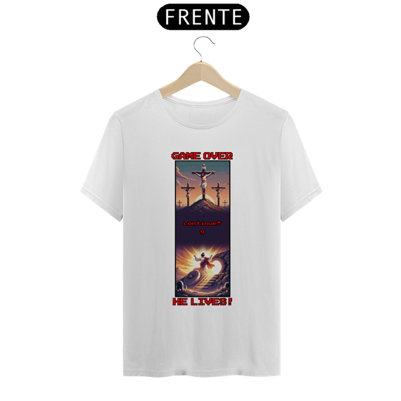 0008 - Camiseta Unissex Game Over