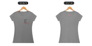 Nome do produto 0021B - Camiseta Feminina BabyLong New Jerusalem