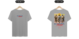 Nome do produto 0029 - Camiseta Unissex Burning Heart