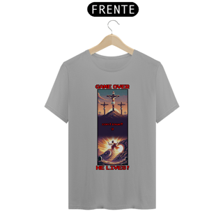 Nome do produto 0008 - Camiseta Unissex Game Over