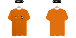 Nome do produto 0022 - Camiseta Unissex Only Jesus Saves
