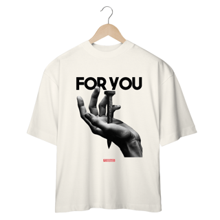 Nome do produto 0039OS - Camiseta Oversized For You