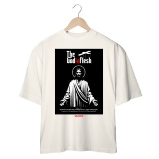 0054OS - Camiseta Oversized TheGodInFlesh
