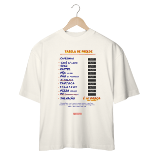 Nome do produto 0055OS - Camiseta Oversized Salvação