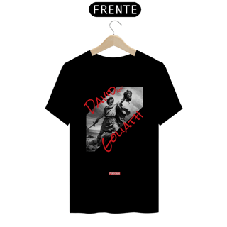 Nome do produto 0015 - Camiseta Unissex David and Goliath