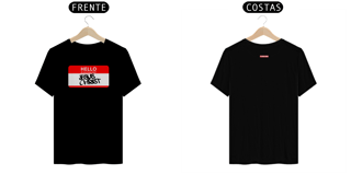 Nome do produto 0024 - Camiseta Unissex Hello