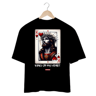 Nome do produto 0030OS - Camiseta Oversized King of My Heart