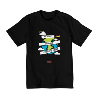 Nome do produto 0011k - Camiseta Infantil Ide