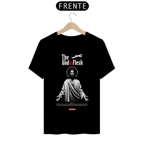 0054 - Camiseta Unissex TheGodInFlesh