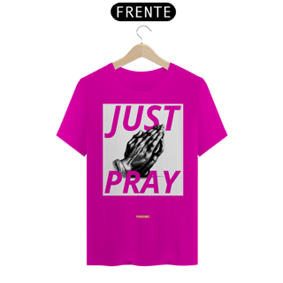 Nome do produto 0018 - Camiseta Unissex Just Pray