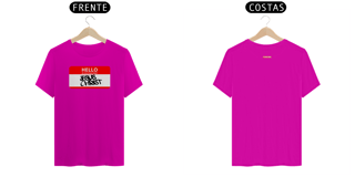 Nome do produto 0024 - Camiseta Unissex Hello