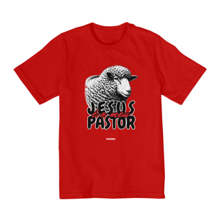 Nome do produto 0001K - Camiseta Infantil Jesus meu Pastor