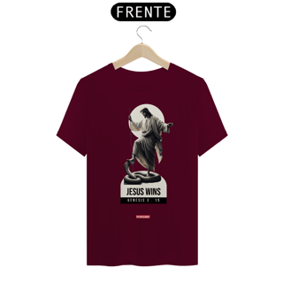 Nome do produto 0014 - Camiseta Unissex Jesus Wins