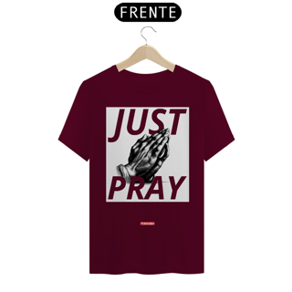 Nome do produto 0018 - Camiseta Unissex Just Pray
