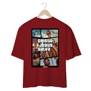Nome do produto 0035OS - Camiseta Oversized CJS