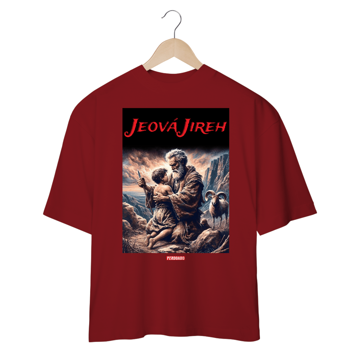 Nome do produto: 0011OS - Camiseta Oversized Jeová Jireh