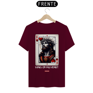 Nome do produto 0030 - Camiseta Unissex King Of My Heart