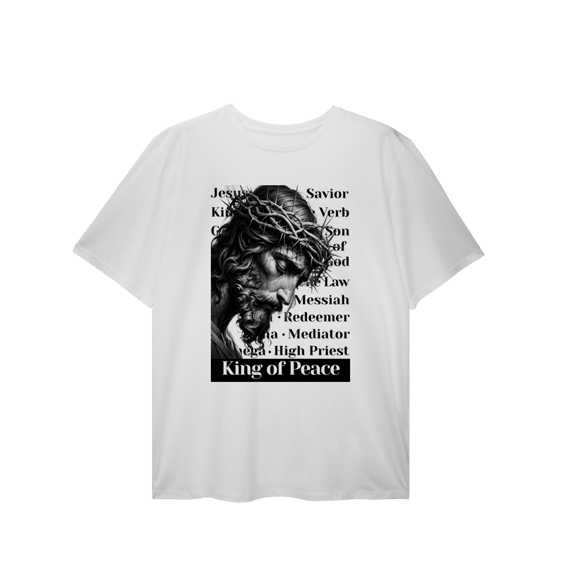 0002PS - Camiseta Plus Size King of Peace