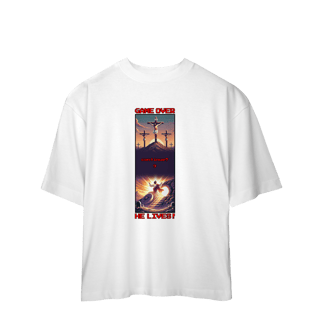 0008OS - Camiseta Oversized GameOver