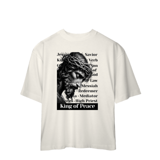 Nome do produto 0002OS - Camiseta Oversized King of Peace