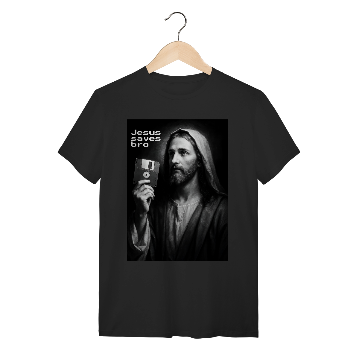 Nome do produto: 0022 - Camiseta Unissex Jesus Saves Bro