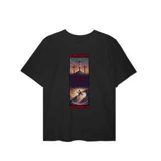 Nome do produto 0008PS - Camiseta Plus Size GameOver