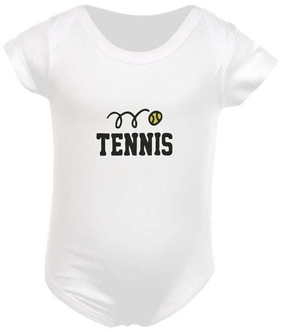 tennis bolinha - Body Infantil