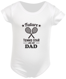 Nome do produto Future Tennis Star like my Dad - Body Infantil