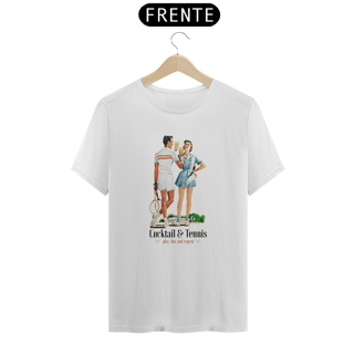 Camiseta masculina - Cocktail and tennis club