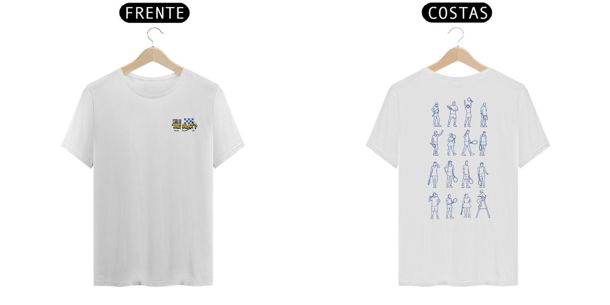 Nome do produto: Camiseta - who is the goat