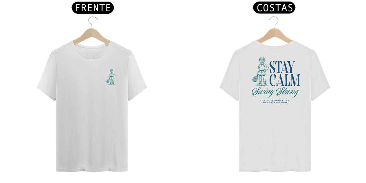 Nome do produto: Camiseta - Stay Calm