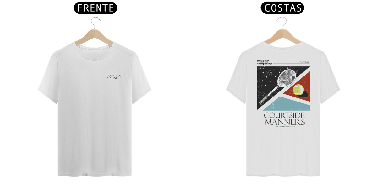 Nome do produto: Camiseta - Courtside Manners
