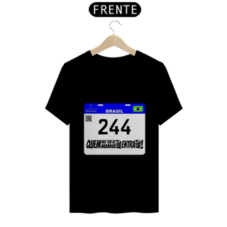 Nome do produto CAMISETA - PLACA - 244