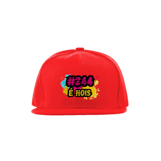 Nome do produto BONÉ - 244 É NOIS - ABA RETA