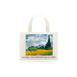 EcoBag Van Gogh Campo de trigo com ciprestes