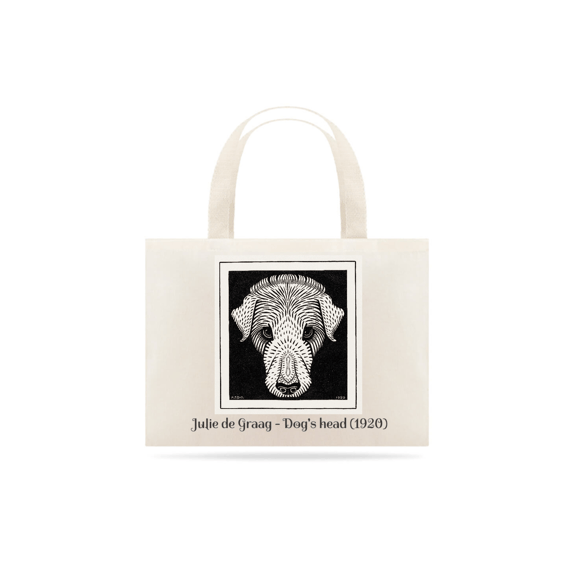 Ecobag Julie de Graag - Cabeça de cachorro (1920)
